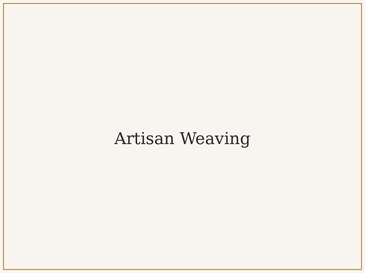 Nepali artisan at a traditional loom